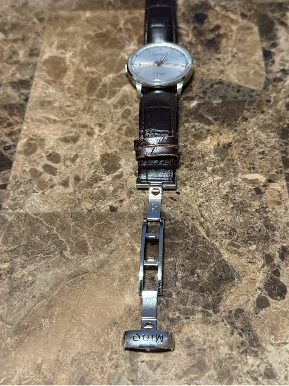 Mido Commander II 40mmAutomatic Swiss Silver Dial Men's Watch MO16.430.16.031.80